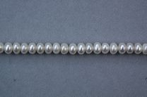 White Button 5-6mm AA Grade Pearls > White