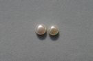 White Button, 7-7.5mm : AAA Grade Pearls > Buttons